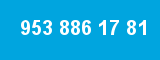 953 886 17 81 953 886 17 81